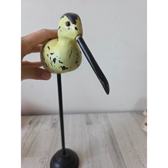 Nautical bird sandpiper decor home aviary - Picture 4 of 6